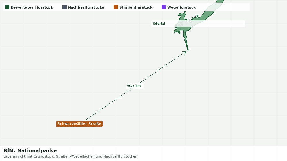 Statische Kartenansicht: BfN: Nationalparke