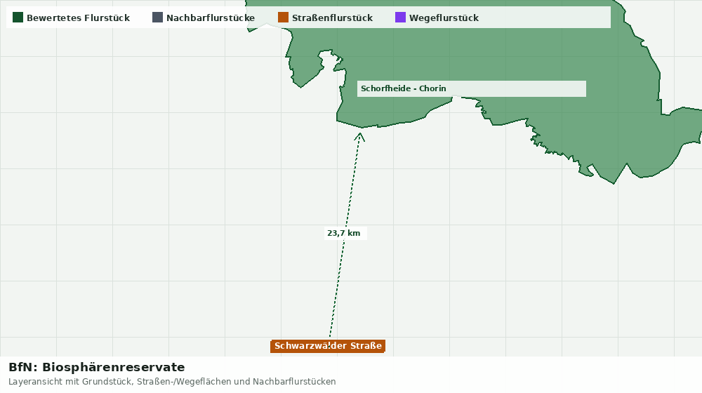 Statische Kartenansicht: BfN: Biosphärenreservate