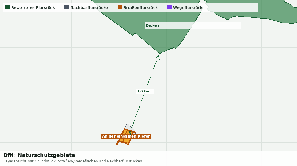 Statische Kartenansicht: BfN: Naturschutzgebiete