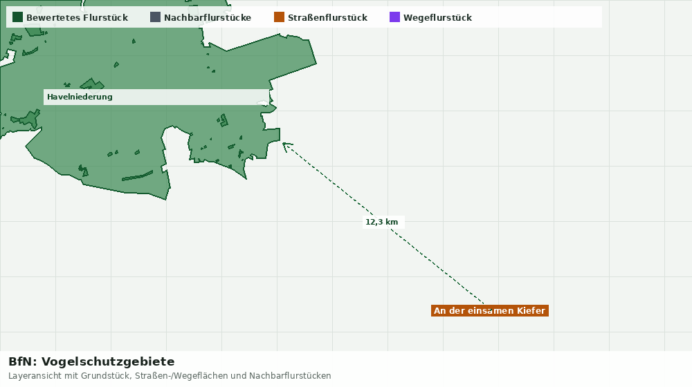 Statische Kartenansicht: BfN: Vogelschutzgebiete
