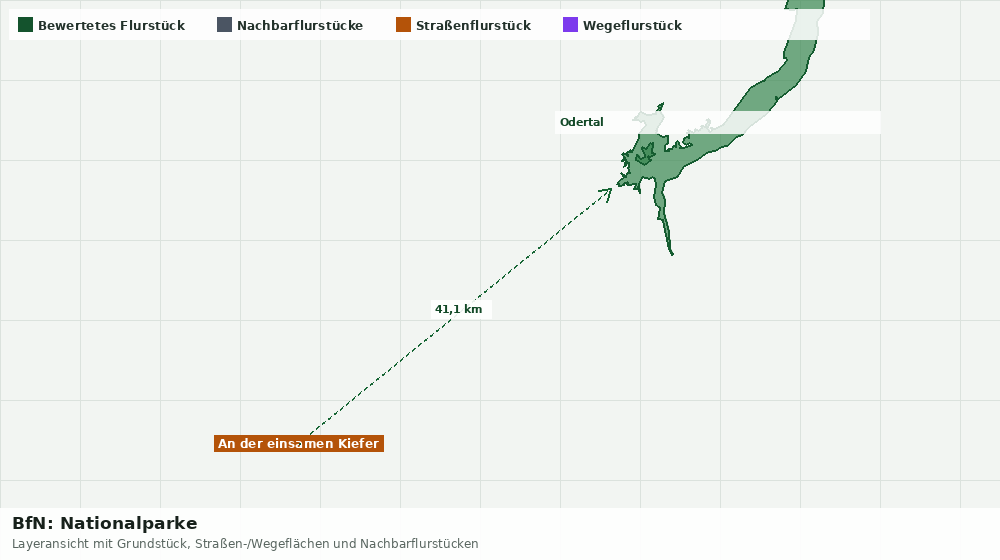 Statische Kartenansicht: BfN: Nationalparke