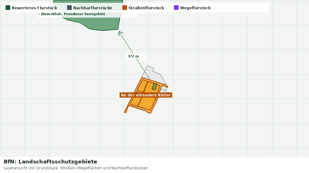 Statische Kartenansicht: BfN: Landschaftsschutzgebiete