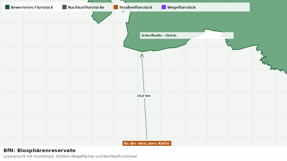 Statische Kartenansicht: BfN: Biosphärenreservate