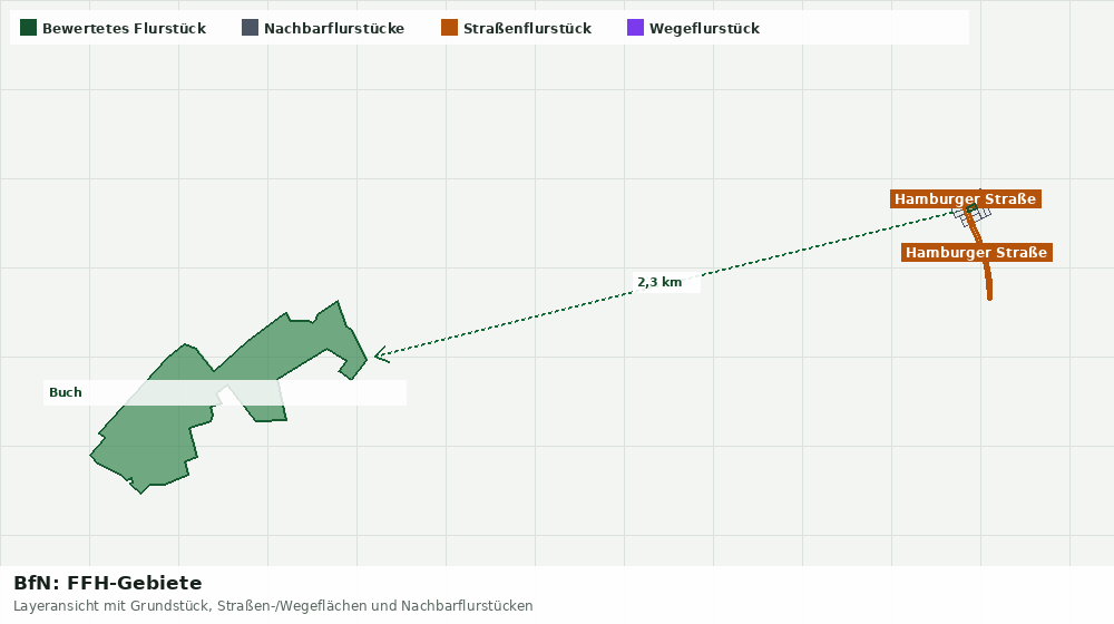 Statische Kartenansicht: BfN: FFH-Gebiete