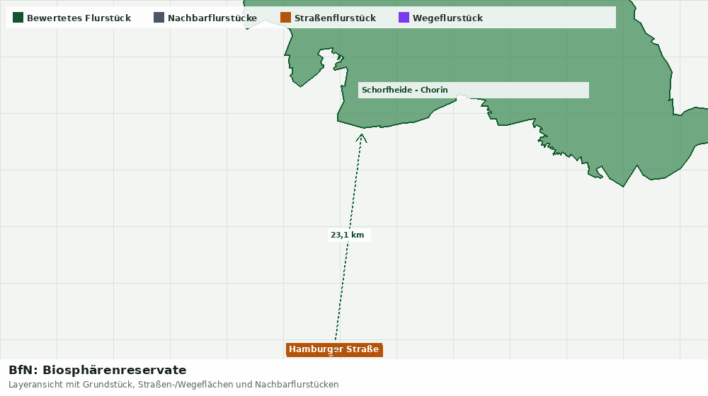 Statische Kartenansicht: BfN: Biosphärenreservate