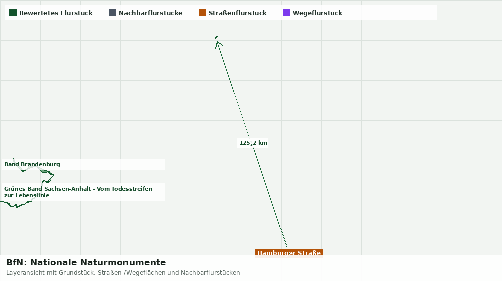 Statische Kartenansicht: BfN: Nationale Naturmonumente
