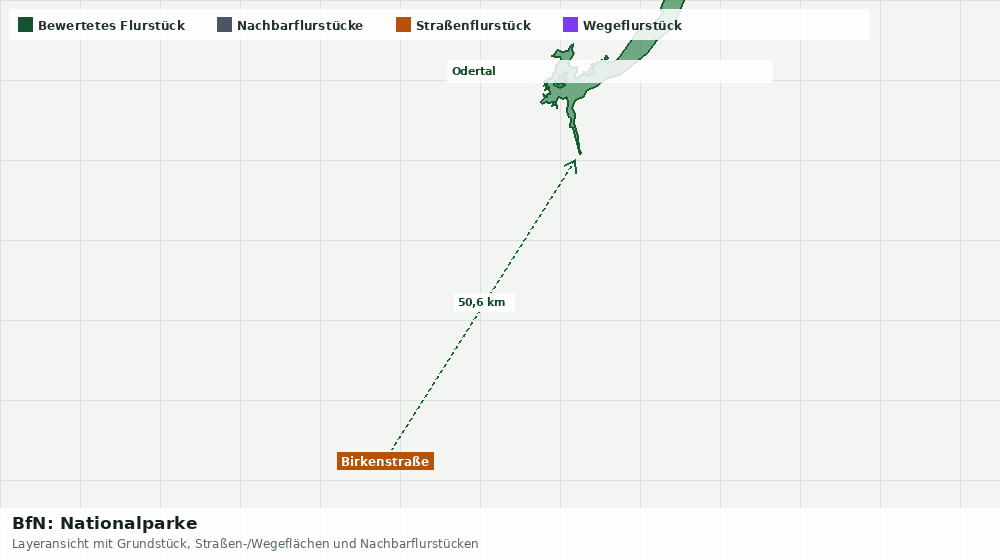 Statische Kartenansicht: BfN: Nationalparke