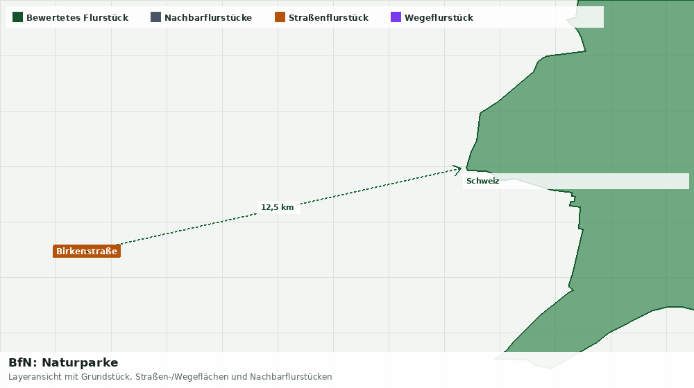 Statische Kartenansicht: BfN: Naturparke