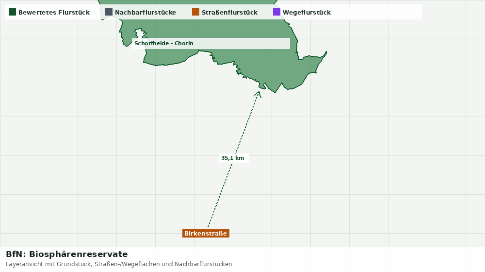 Statische Kartenansicht: BfN: Biosphärenreservate