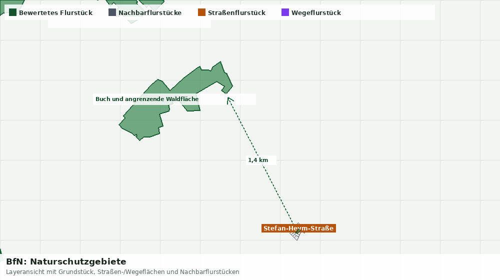 Statische Kartenansicht: BfN: Naturschutzgebiete