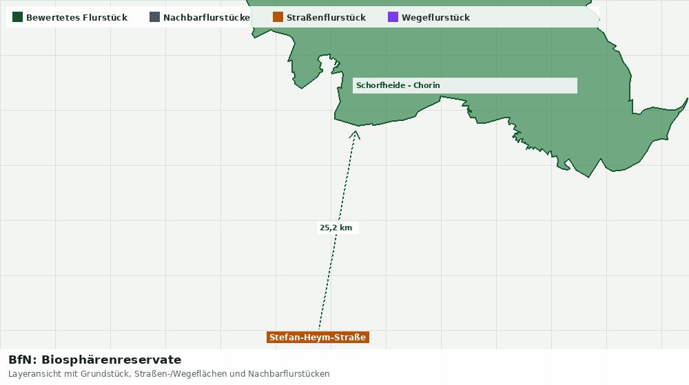 Statische Kartenansicht: BfN: Biosphärenreservate